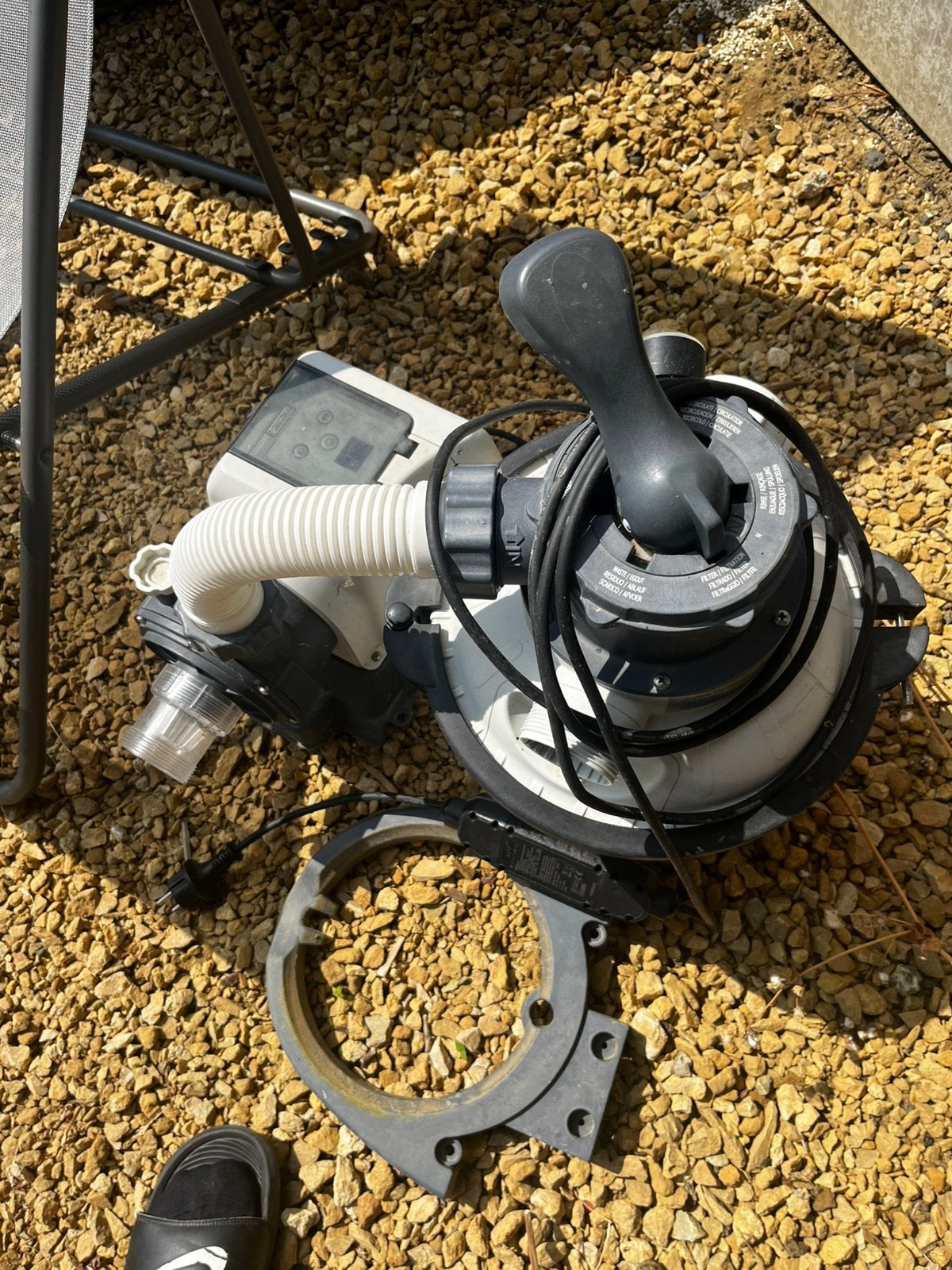 Zwembad filter, Tuin en Terras, Ophalen, Zo goed als nieuw, Filter