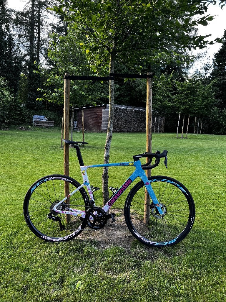 Cannondale SuperSix EVO Hi-MOD – Tour de Tietema – Maat 54, Fietsen en Brommers, Ophalen, Carbon, 10 tot 15 versnellingen, Heren