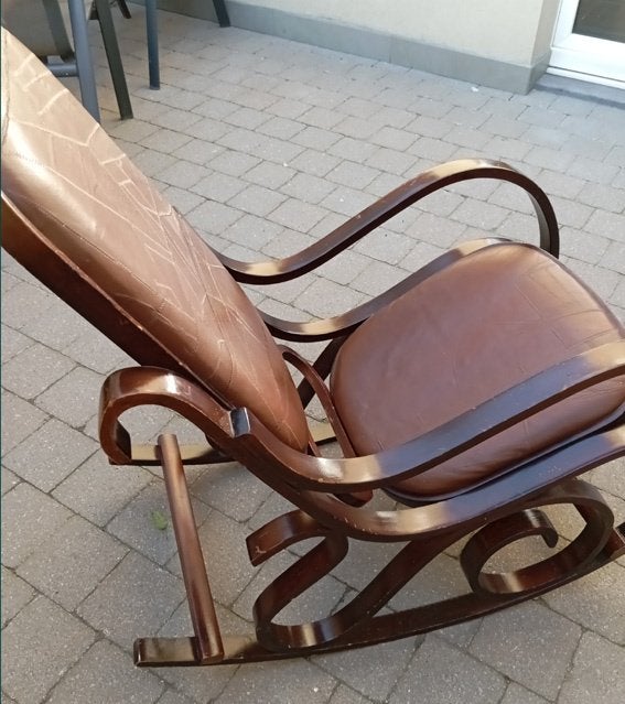 Oude (Thonet style) schommelstoel, Maison & Meubles, Thonet Stylen, Mendler, Enlèvement, Utilisé, Une