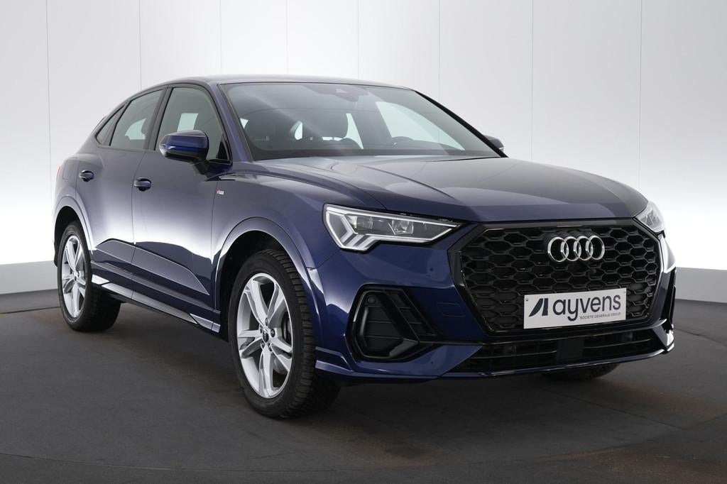 (2EAQ136) AUDI Q3 SPORTBACK, USB, Gebruikt, Blauw, Plug-in hybride