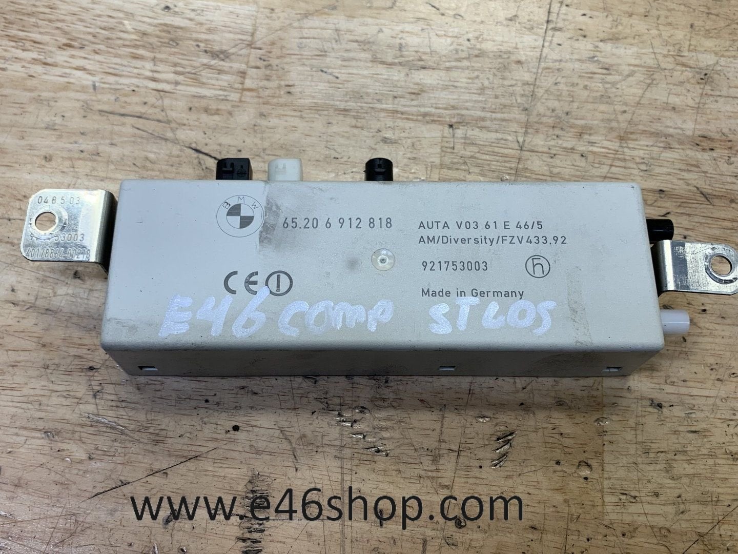 ANTENNE IN ACHTERKLEP BMW E46 COMPACT OE 6912818, Enlèvement ou Envoi, -, -, -