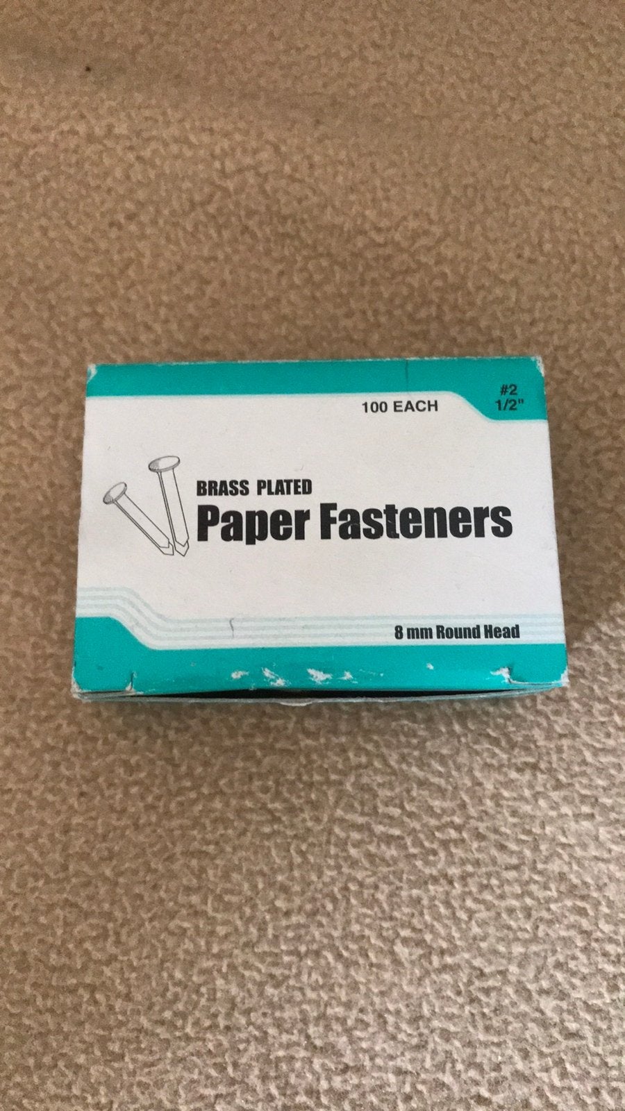 Boîte 100 attaches parisiennes 8 mm NEUF, Neuf