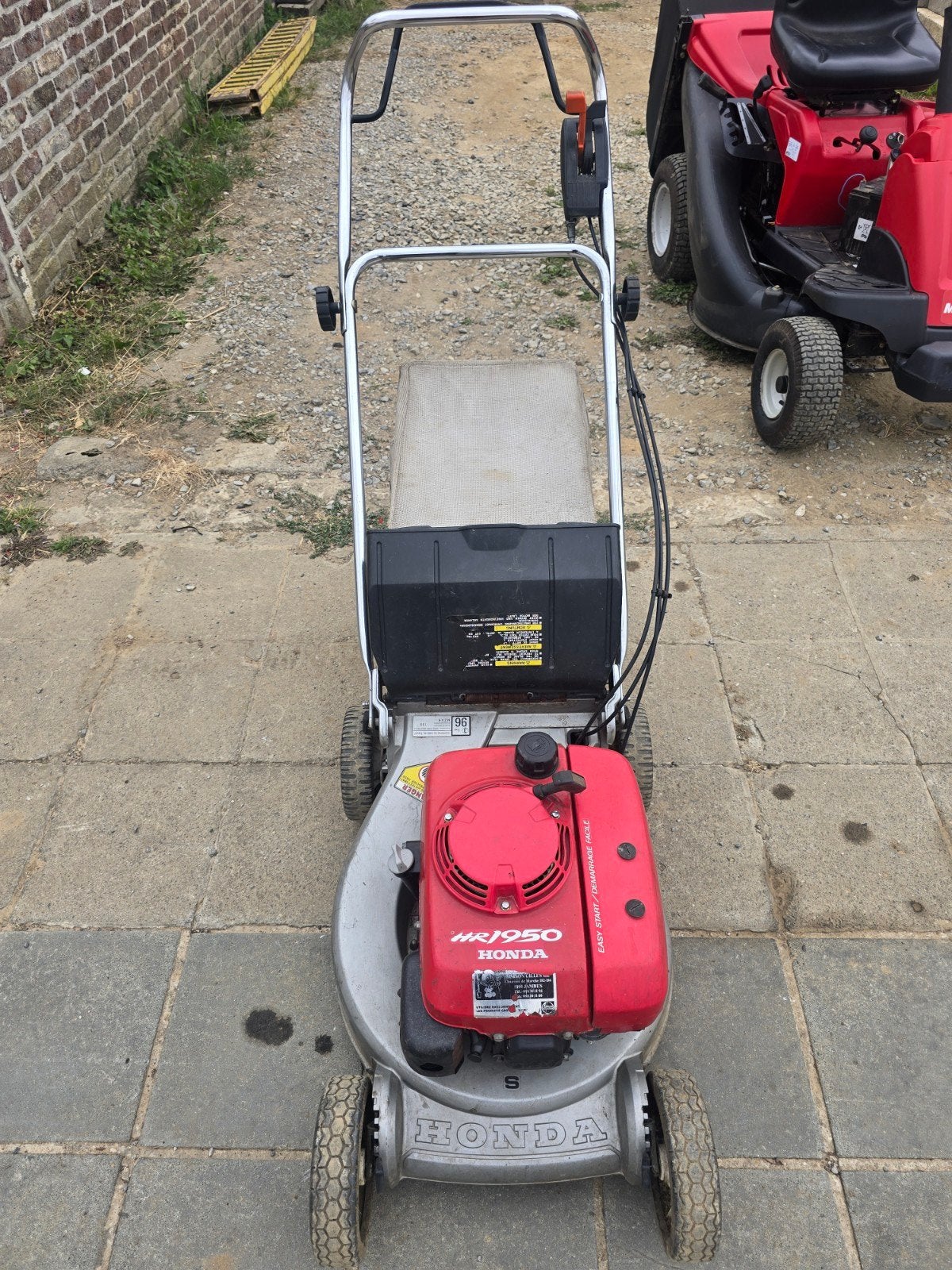 Honda HR1950 Grasmaaier, Tuin en Terras, Verticuteermachines, Zo goed als nieuw, Ophalen