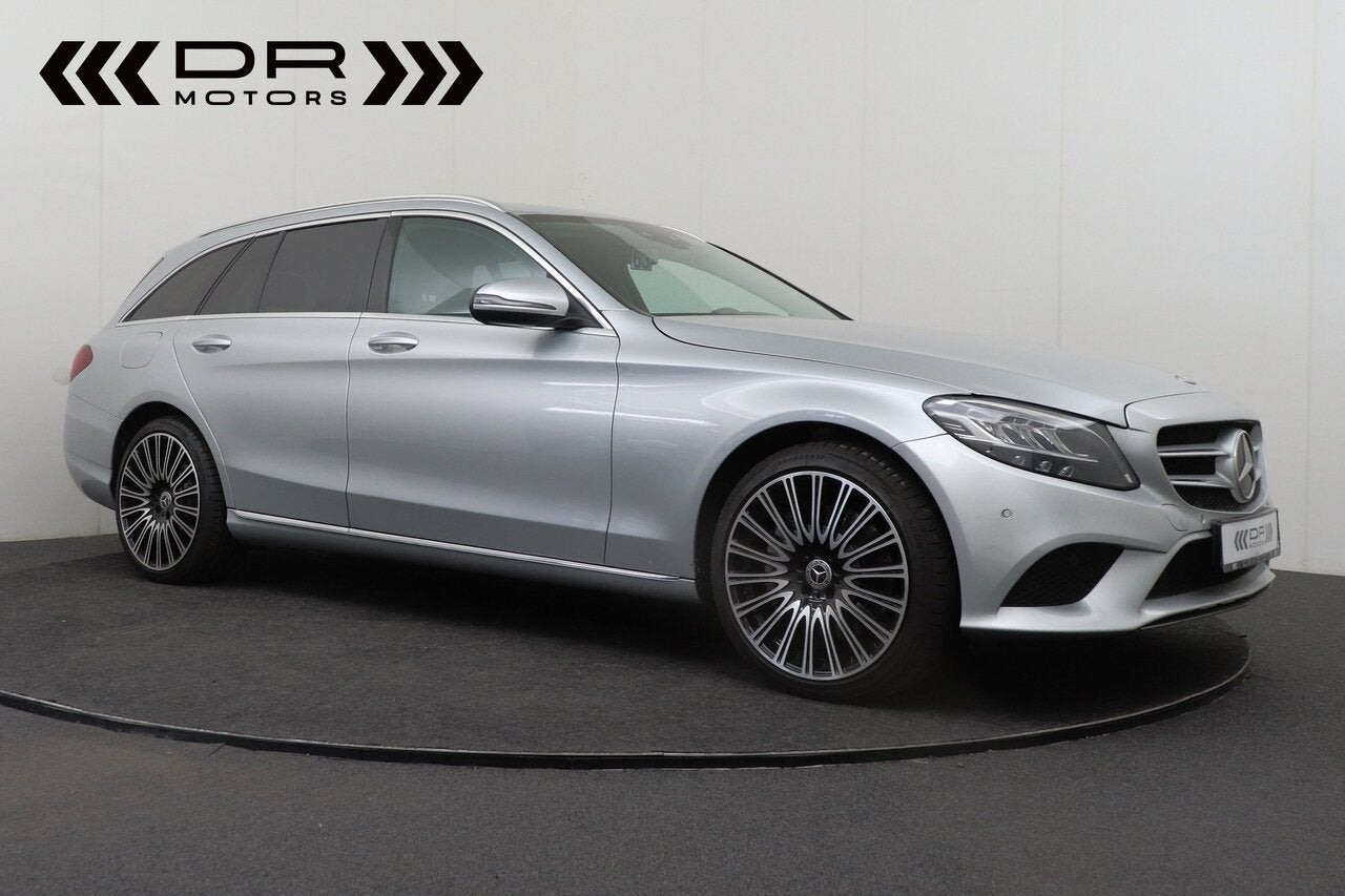 Mercedes-Benz C 300 e - PLUG IN HYBRIDE - TREKHAAK  - LEDER, Autos, 0 kg, Argent ou Gris, Euro 6, 0 kg