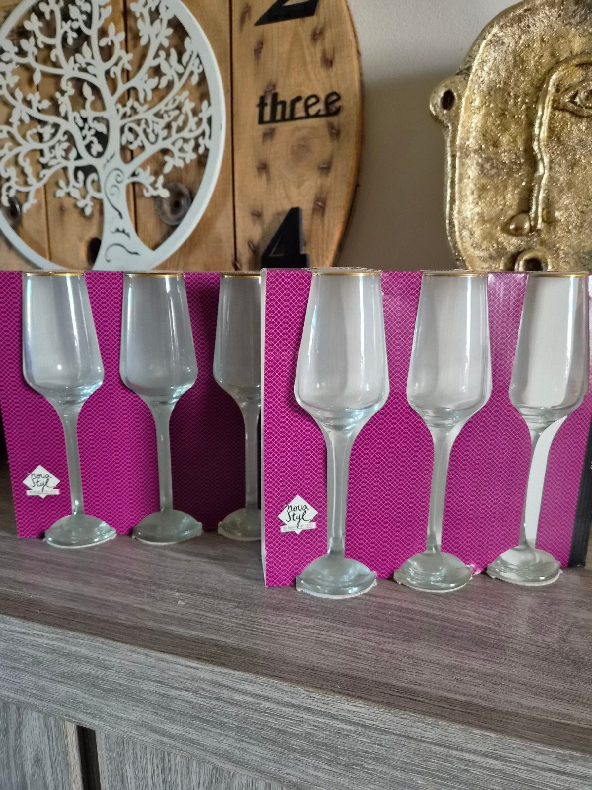 flutes à champagne, Neuf, Verre ou Verres, Verre, Enlèvement