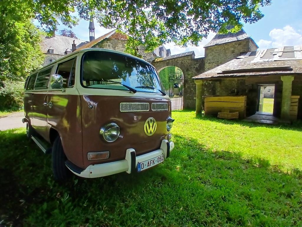 Charmant combi VW T2ab de 1972, Cuir, Autres modèles, Particulier, 6 kW