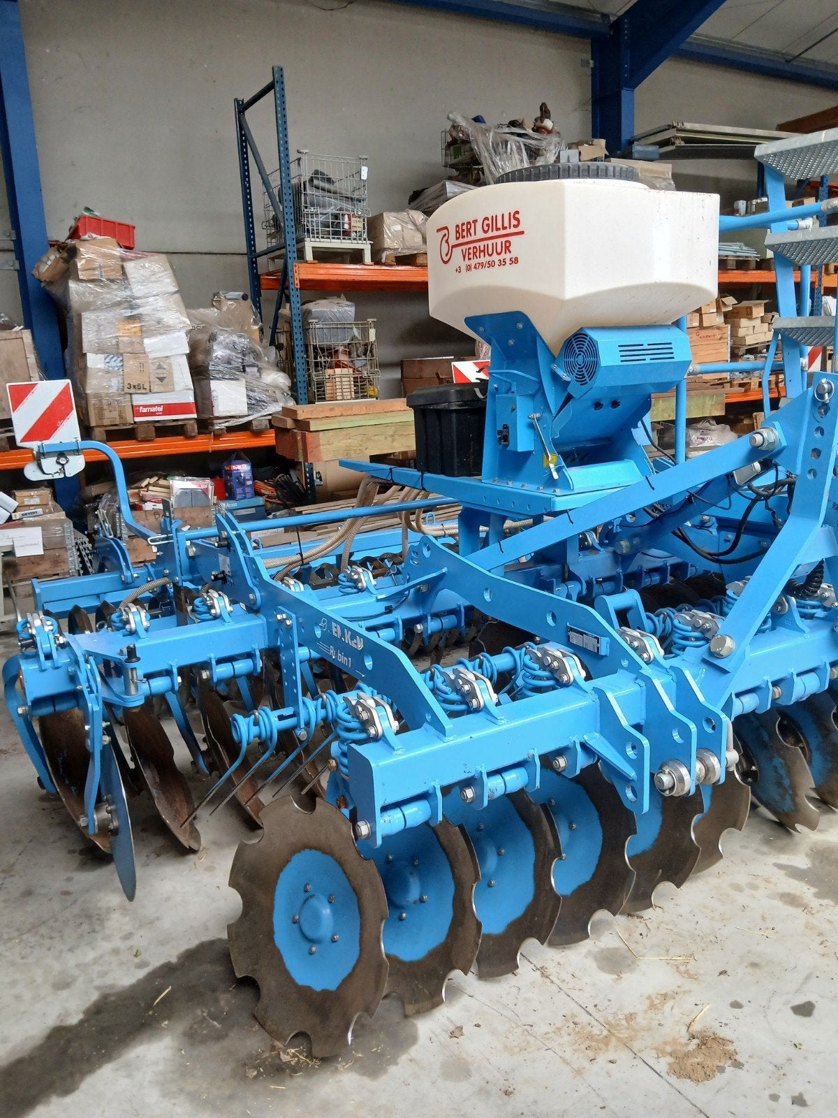 lemken schijfeg robin 10 met apv zaaimachine, Zakelijke goederen, Ophalen of Verzenden, Akkerbouw, Grondbewerking
