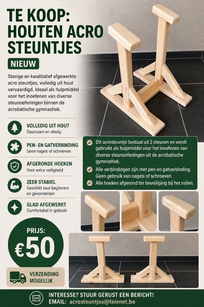 Acrosteuntje, Ophalen of Verzenden, Nieuw, Materiaal