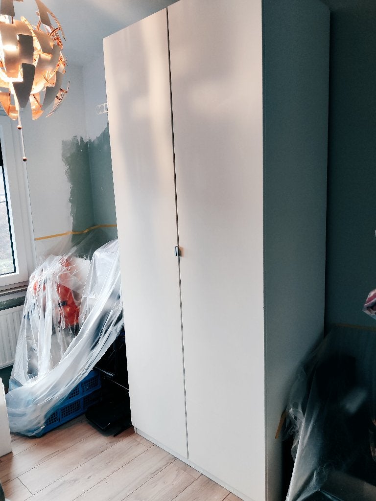 Kleerkast Ikea moet zo snel mogelijk weg!, Enlèvement, Utilisé, Avec tiroir(s), 50 à 75 cm