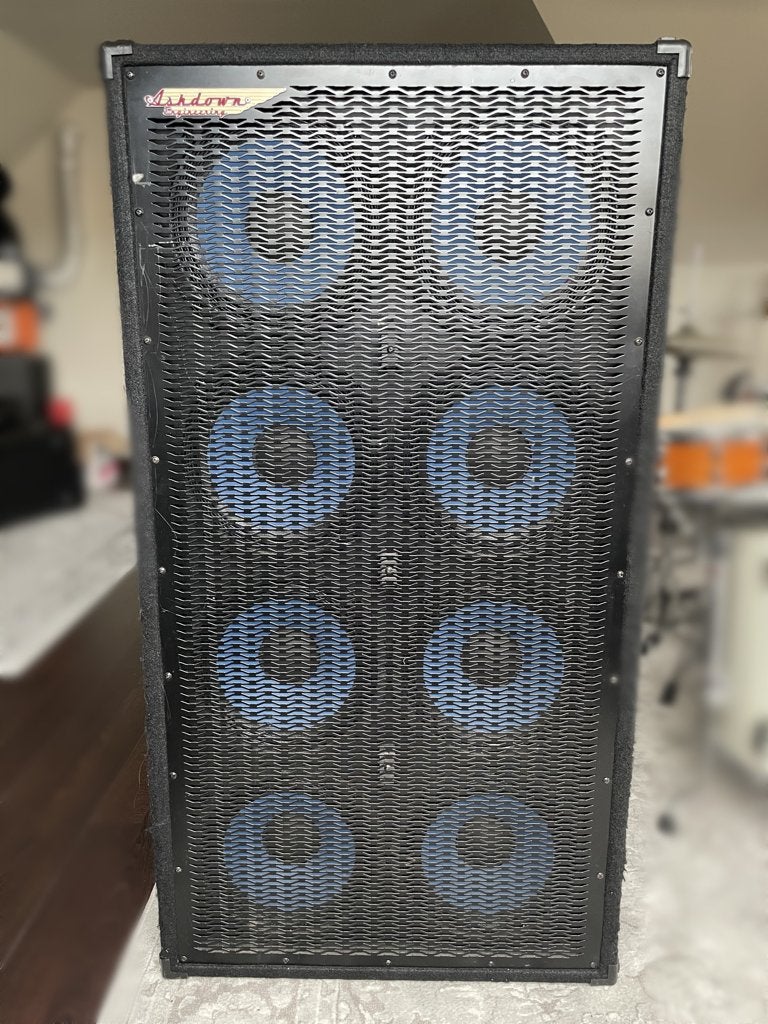 Ashdown MAG 810 cabinet (8x10"), Musique & Instruments, Enlèvement, Utilisé, Guitare, 100 watts ou plus