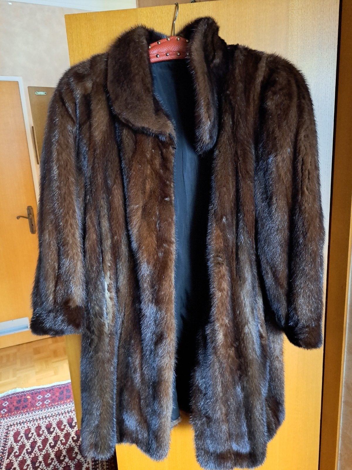 echte pels, Kleding | Dames, Ophalen, Zo goed als nieuw, Bruin