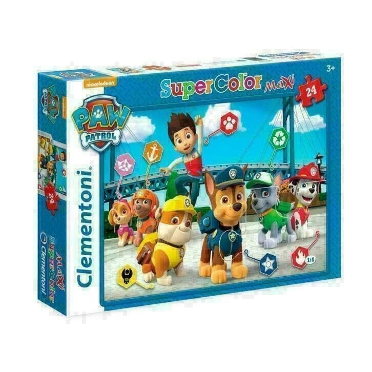 Paw Patrol Maxi Puzzel - 24 stukjes - Clementoni Legpuzzel, Ophalen of Verzenden, 10 tot 50 stukjes, Nieuw, 2 tot 4 jaar