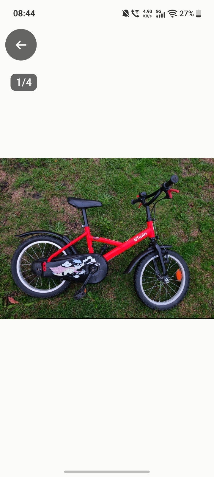 Kinder fiets, Fietsen en Brommers, Ophalen, Btwin
