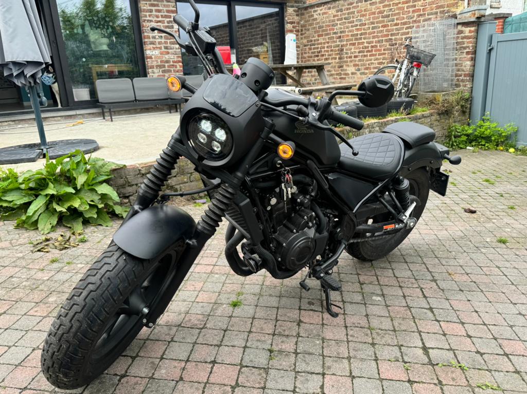 HONDA CMX 500 REBEL, Entreprise, Occasion, 2 cylindres, Permis Moto A2 minimum