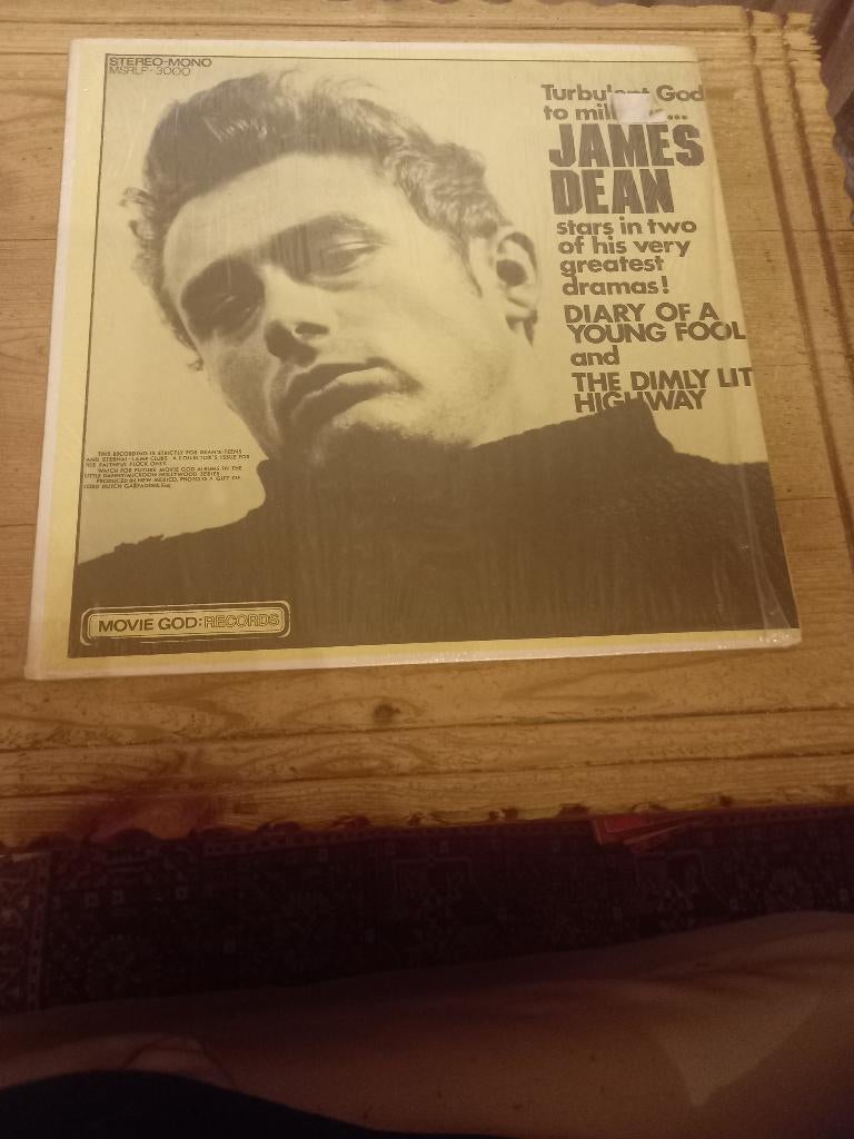 Lp van James Dean, Ophalen of Verzenden, Gebruikt, Overige formaten
