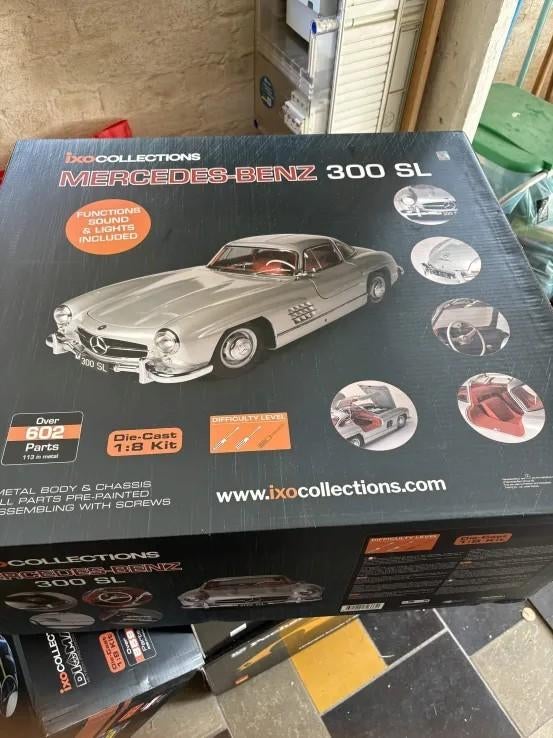 IXOCOLLECTIONS Mercedes 300 SL, Hobby en Vrije tijd, Modelbouw | Auto's en Voertuigen, Auto, Groter dan 1:32, Nieuw, Ophalen