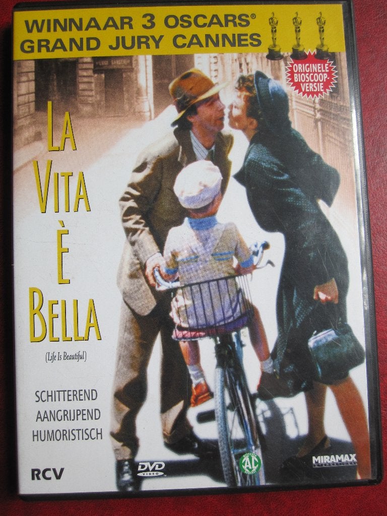 La vita è bella (1997), Cd's en Dvd's, Engels, Alle leeftijden, Nederlands, Overige genres