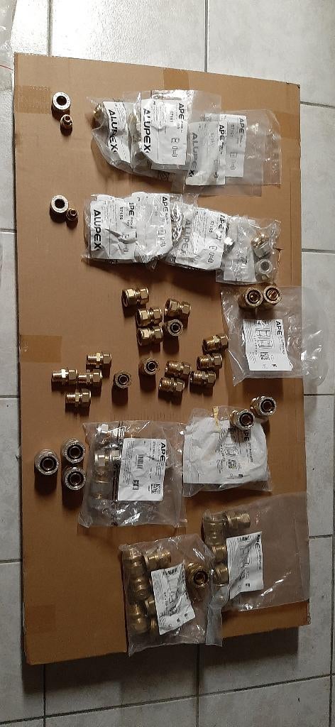 aansluiten stukken voor alpex 26, 20 en 16 mm, Ophalen of Verzenden, Nieuw
