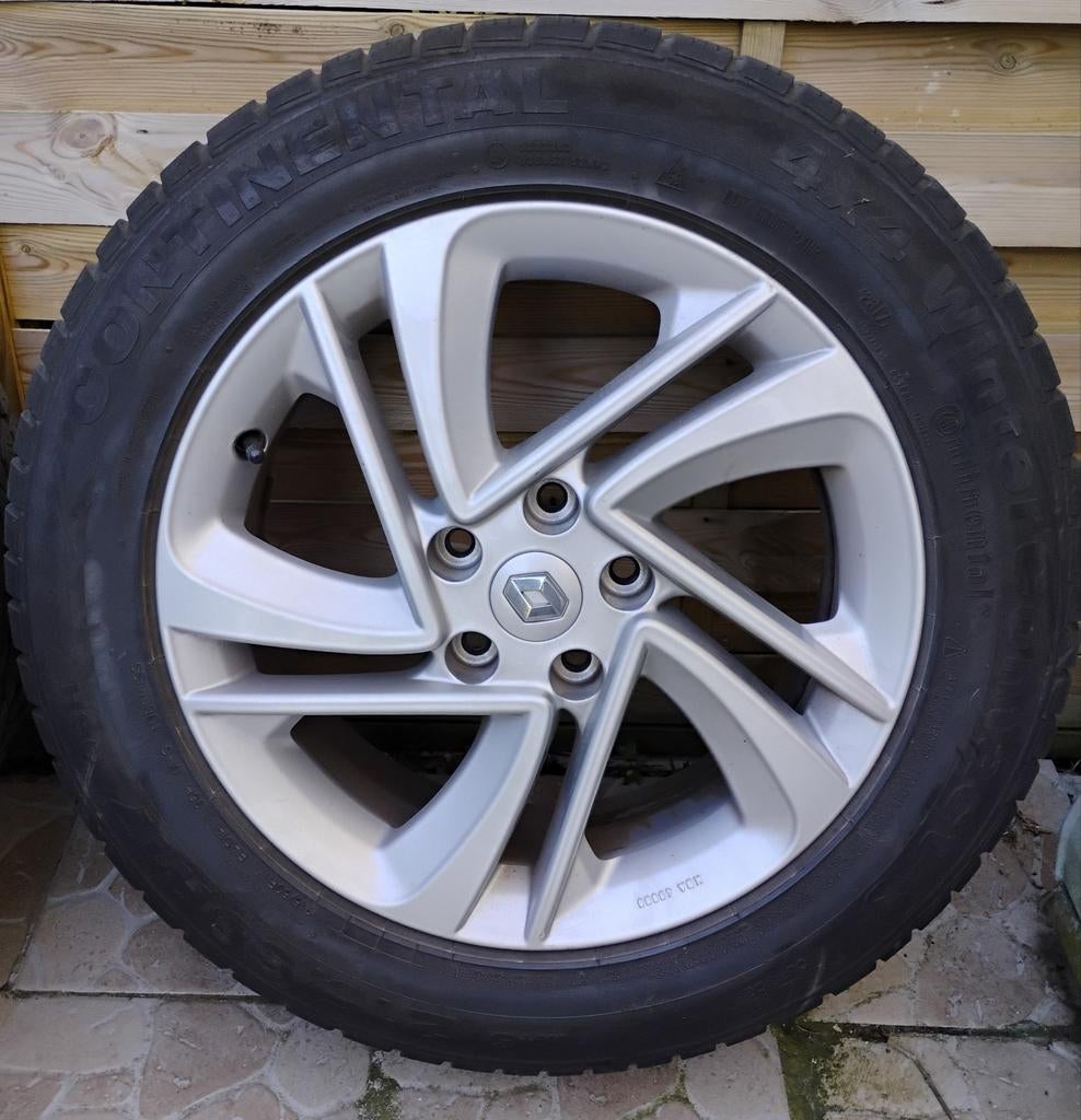 4 jantes 17P RENAULT d'origine, Autos : Pièces & Accessoires, Enlèvement, Pneu(s)
