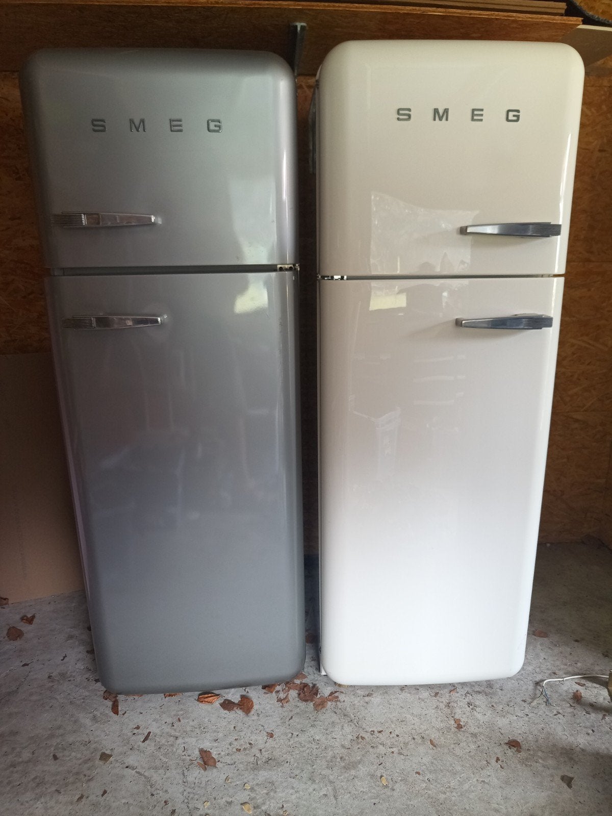 SMEG frigo diepvries, Ophalen