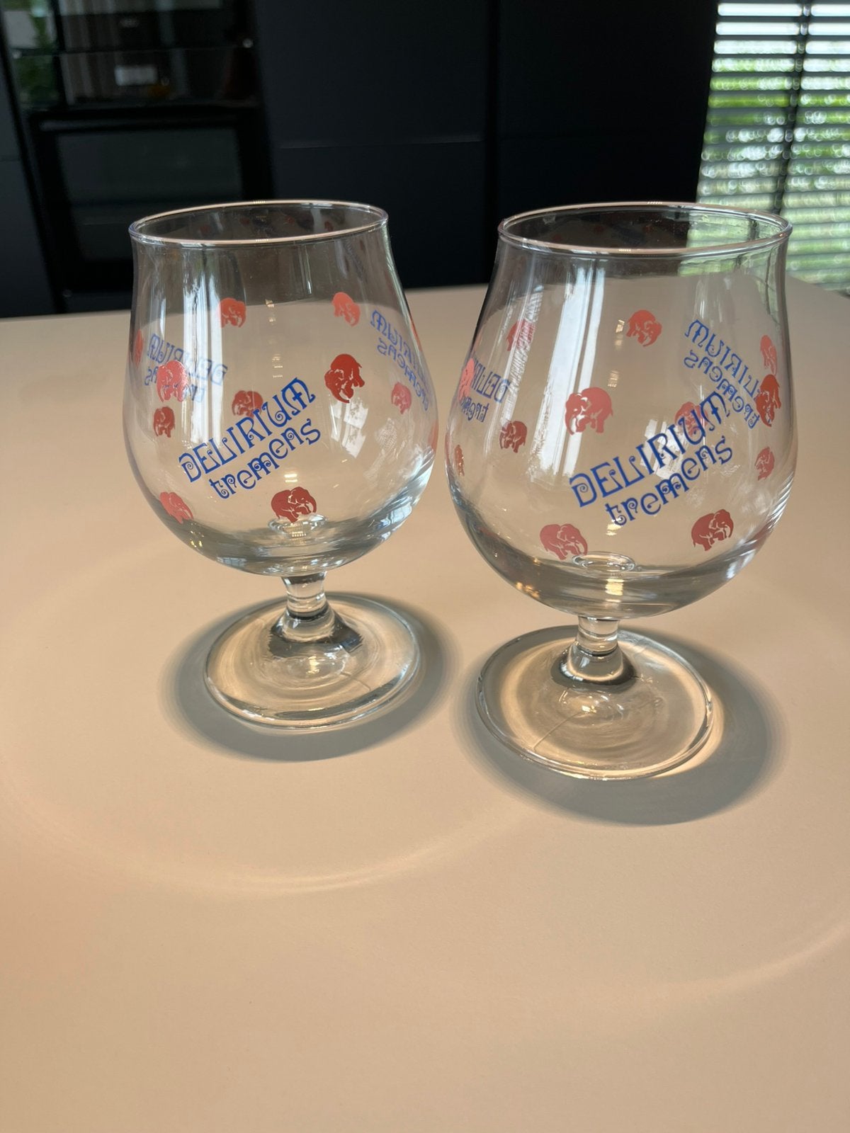 Delirium Tremens - 2 verres, Enlèvement, Comme neuf, Verre à bière