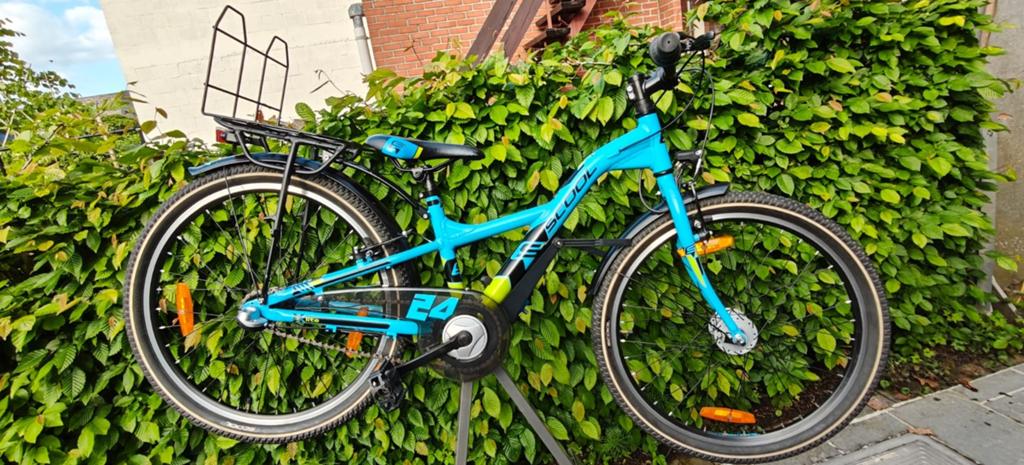 Stoere jongensfiets, 24 inch,  Duitse merk Scool, Fietsen en Brommers, Fietsen | Kinderfietsjes, Ophalen, Scool, Zo goed als nieuw