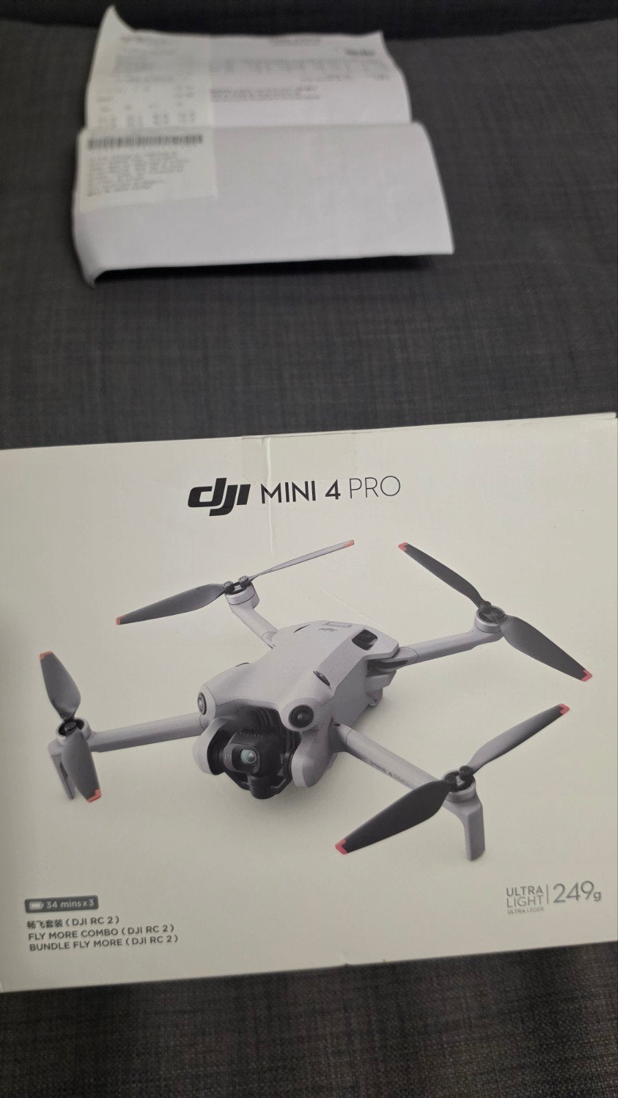 DJI Mini 4 Pro Fly More Combo (RC 2)  Neuf! FLYCASE, DJI, Obstakelontwijking