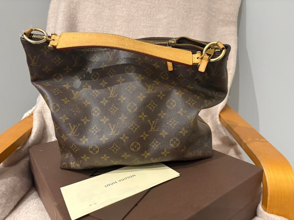 Sac Louis Vuitton Sully  authentique, Enlèvement, Utilisé
