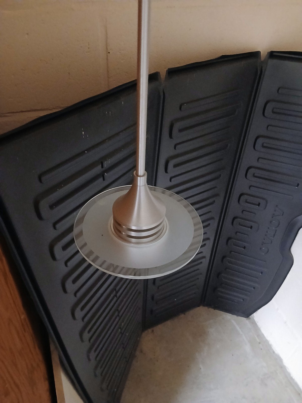 Design hanglamp, Ophalen