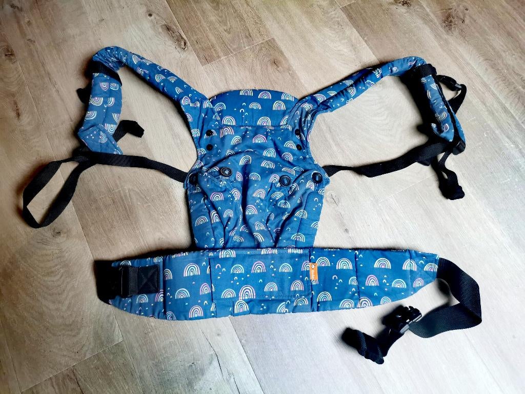 Draagzak buik en rug, tot 20 kg Tula, rainbow, Buik of Rug, Zo goed als nieuw, Draagzak, Ophalen