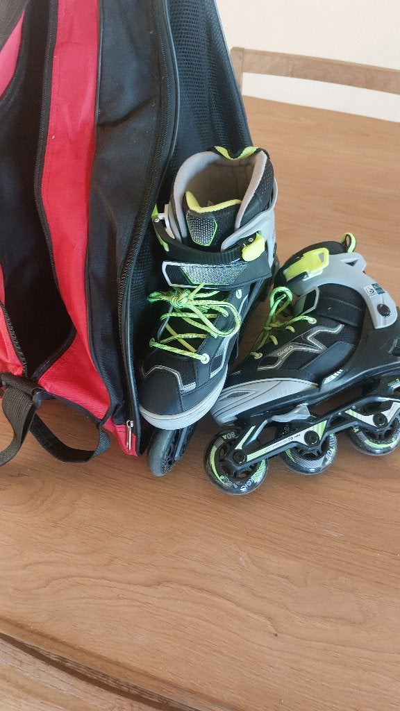 Patins à roues alignées Oxelo 35-38, Autres marques, Rollers 4 roues en ligne, Enlèvement ou Envoi, Réglable