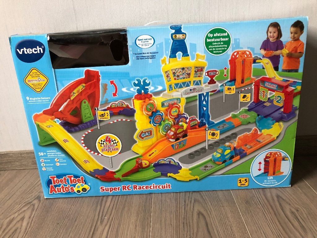 Toet Toet Auto's Super RC Racecircuit, Ophalen, Zo goed als nieuw, 2 tot 4 jaar