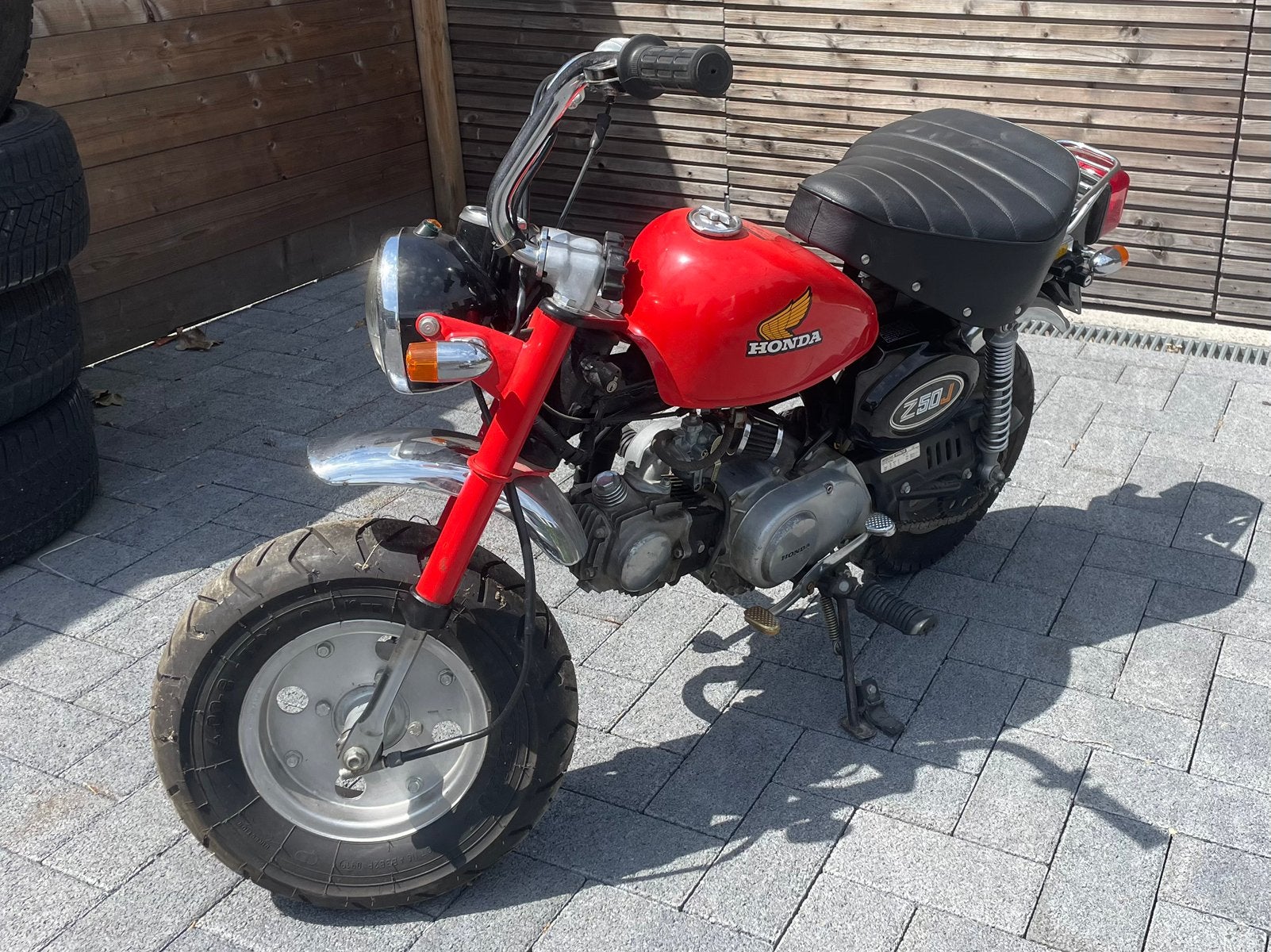 Honda Monkey Z50J uit 1981, Fietsen en Brommers, Ophalen, Klasse B (45 km/u), Zo goed als nieuw