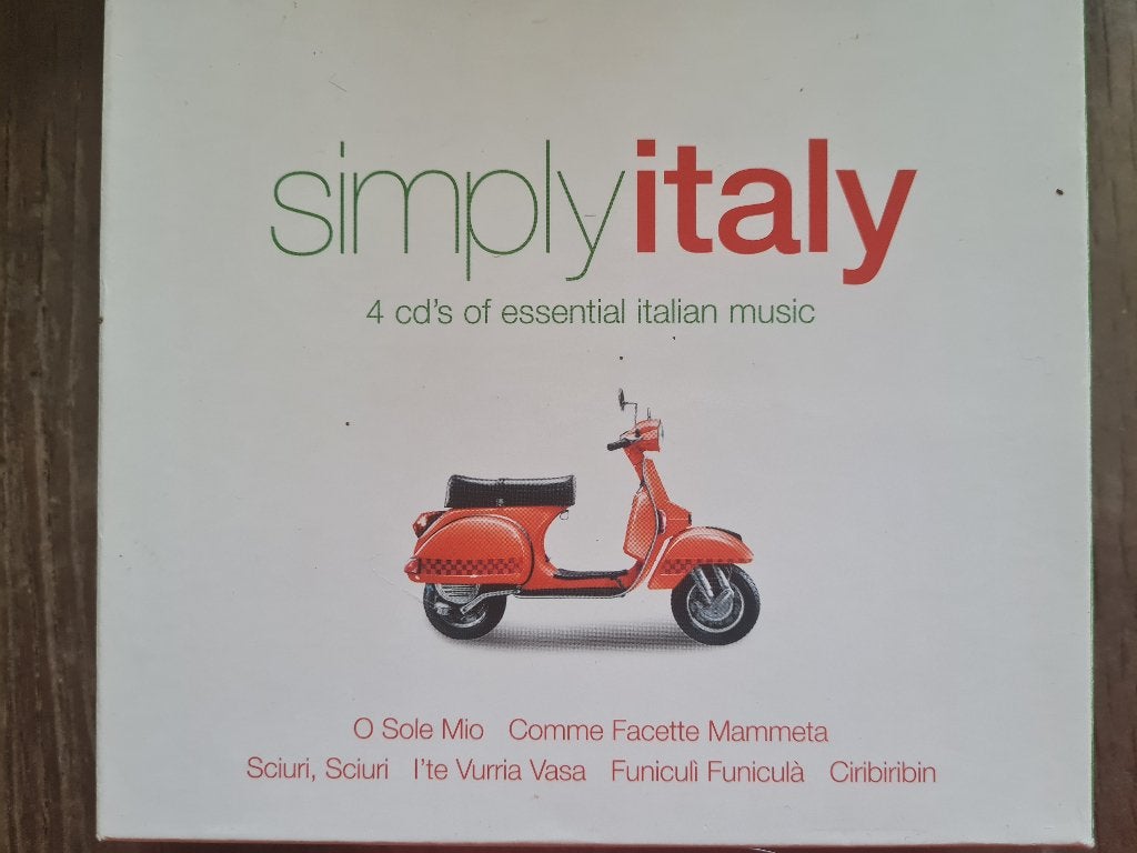 Coffret CD Simply Italy, Comprend un boîtier, Enlèvement ou Envoi, Comme neuf, Autres genres