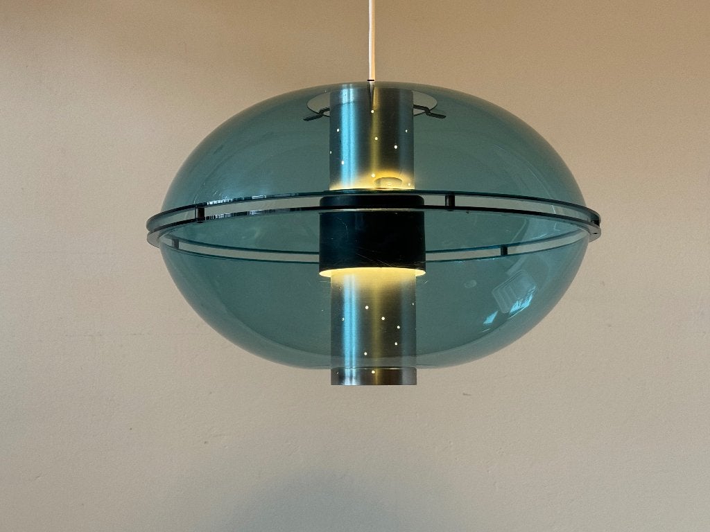 Raak Orbiter/Roger hanglamp, Ophalen, Gebruikt, Metaal