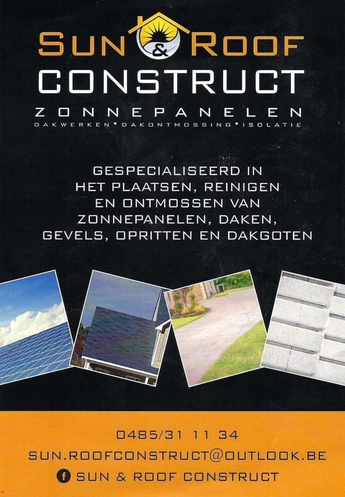Dakwerken, zonnepanelen of reiniging 1 adres, Diensten en Vakmensen, Dakdekkers en Rietdekkers