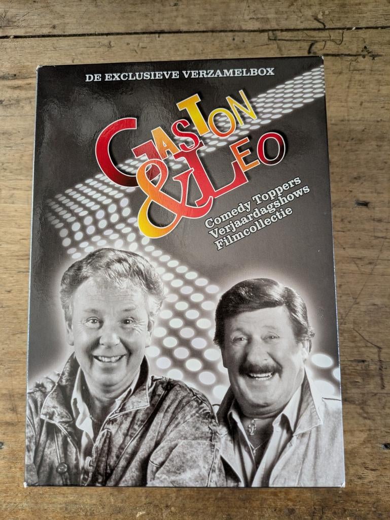 complete dvd box Gaston & Leo, Ophalen of Verzenden, Zo goed als nieuw, Komedie, Boxset