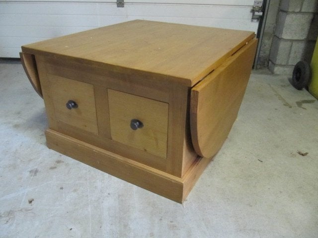 Table de salon pin massif, Enlèvement, Comme neuf, Pin, 5 – 50