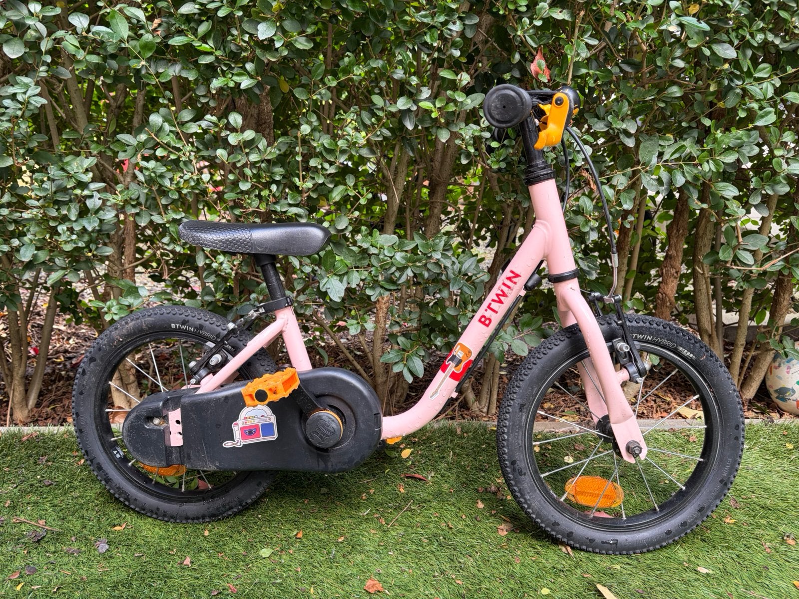 2-in-1 Kinderfietsje Decathlon met afneembare pedalen, Fietsen en Brommers, Ophalen, Zo goed als nieuw, Minder dan 16 inch