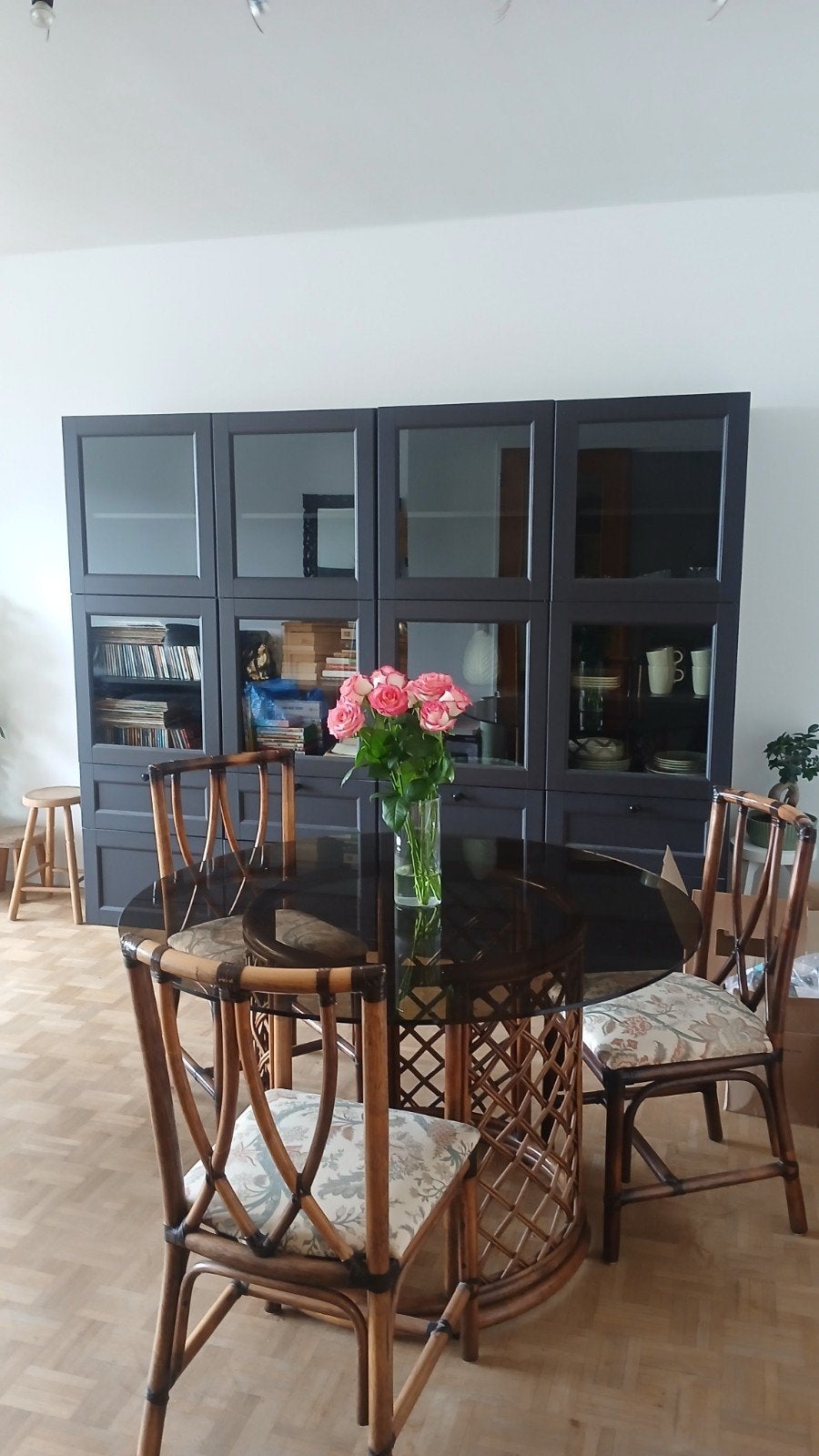 Vintage tafel met stoelen gratis, Ophalen