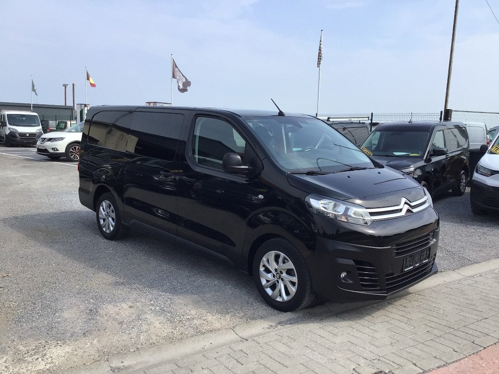 citroen jumpy l3 180pk automaat dubbel/cabine 2023 23950e ex, Autos, Euro 6, Entreprise, Citroën, 2500 kg