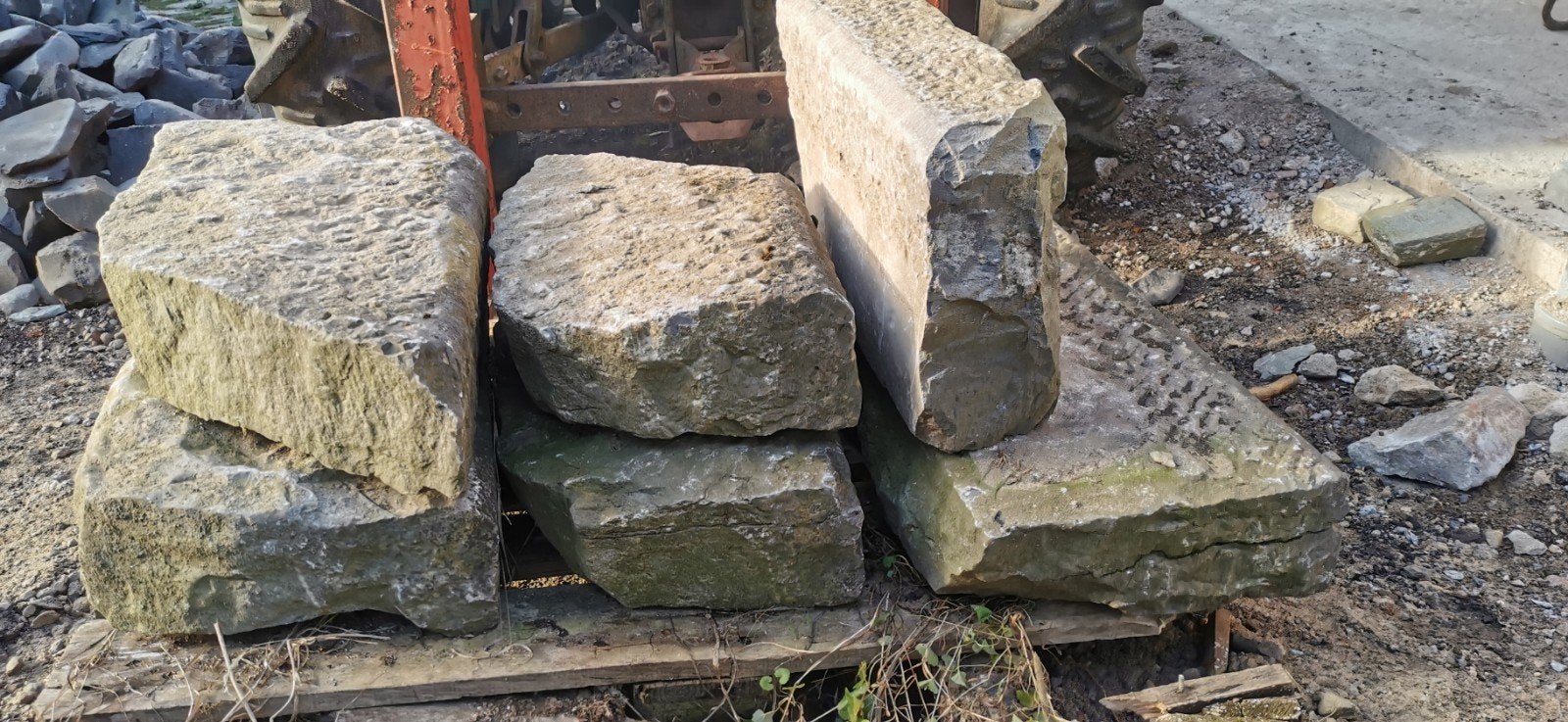 grote borduren, Tuin en Terras, Ophalen, Gebruikt