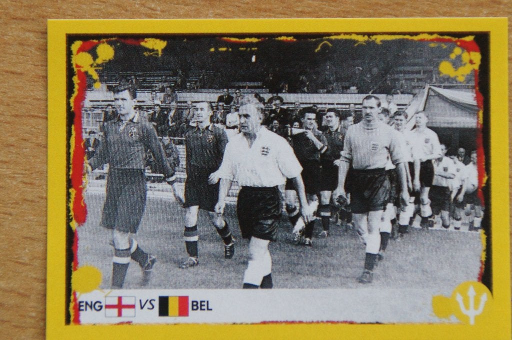 autocollant football Belgique - Angleterre, Red Devils, Enlèvement ou Envoi, Neuf, Sport