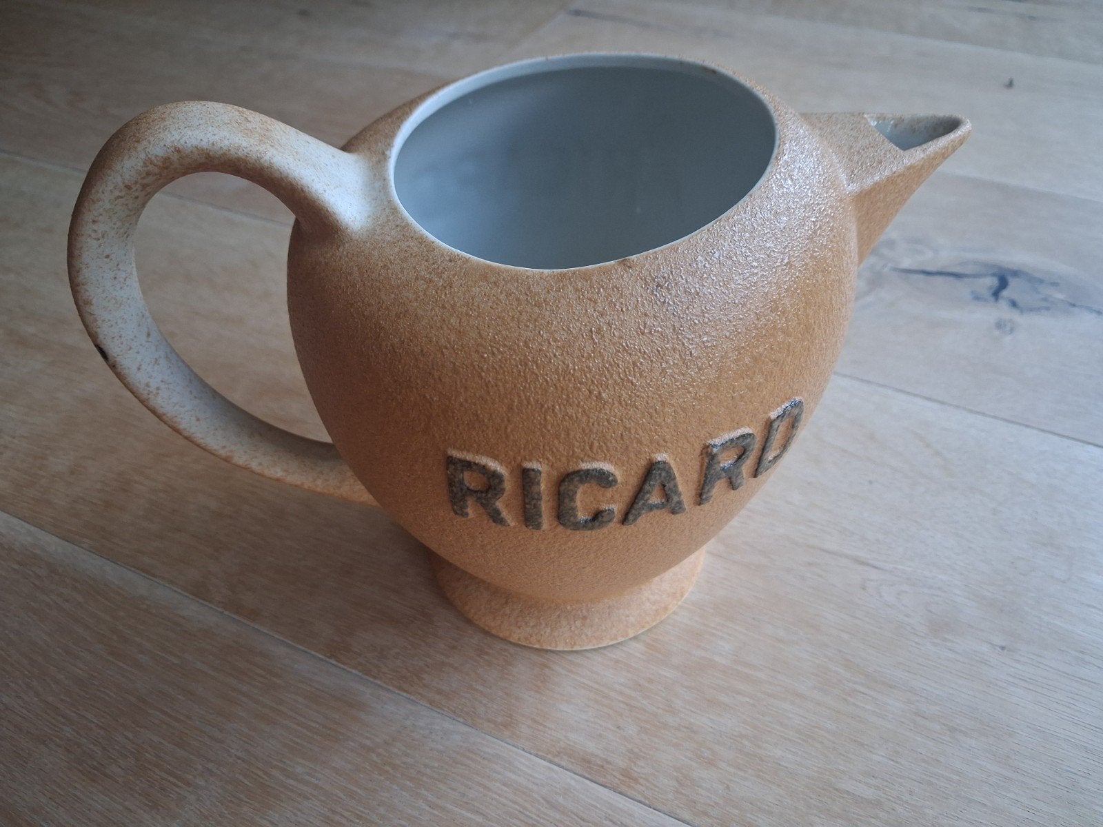 Magnifique carafe à eau Ricard vintage — Ateliers de Céramiq, Enlèvement ou Envoi, Poterie, Vintage, Pichet