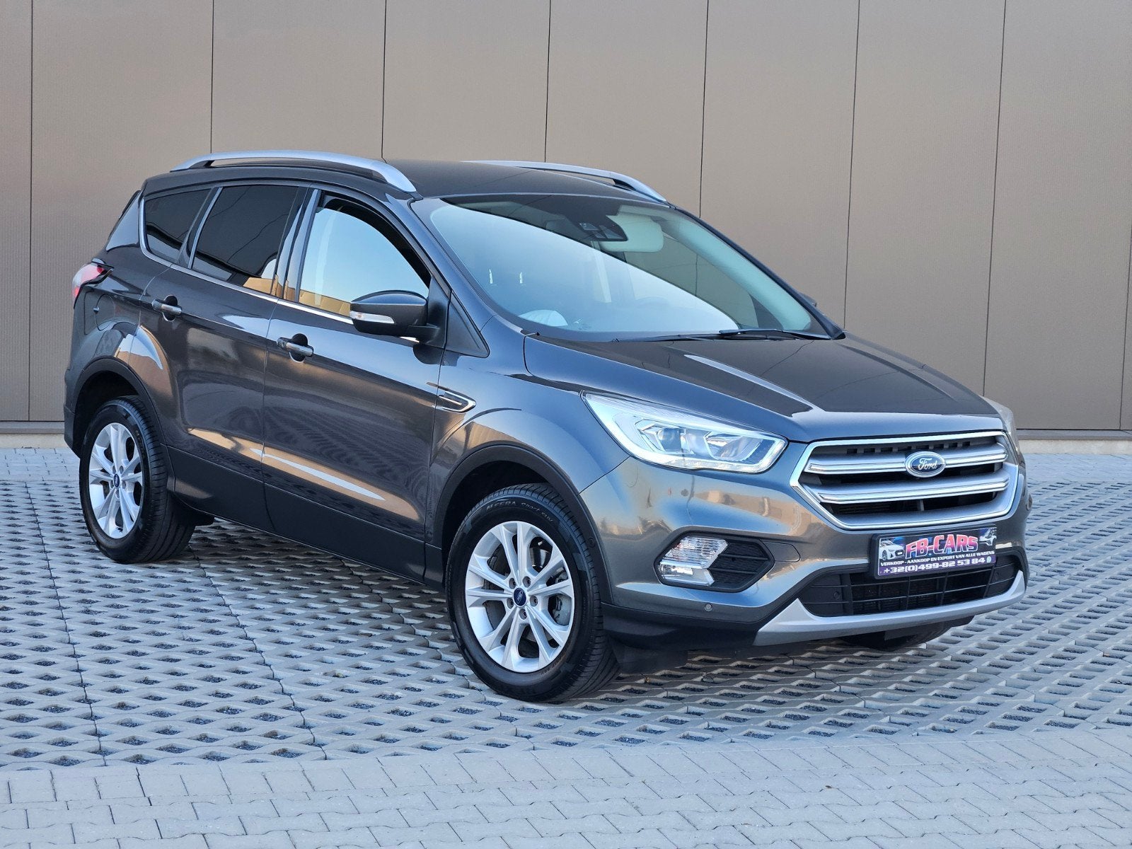 Ford Kuga 2017 1.5 benzine 150pk Euro 6b, Auto's, Stof, 4 cilinders, Blauw, Bedrijf