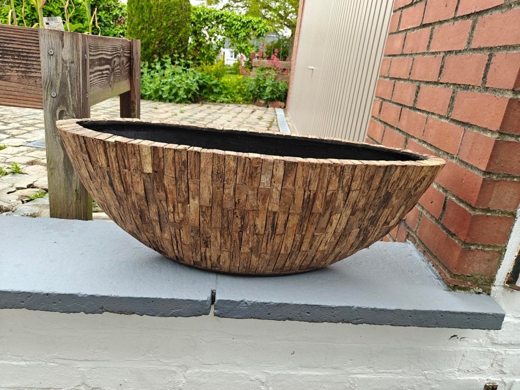 bloembak, Ophalen, Zo goed als nieuw, Balkon, Hout