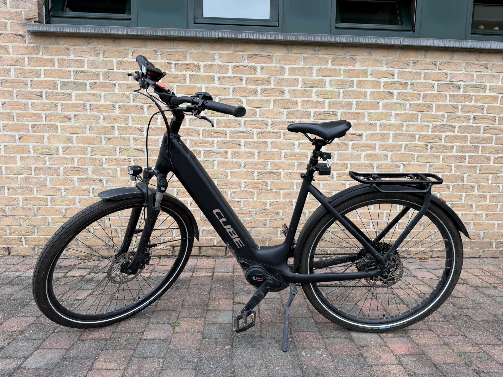 Elektrische fiets Cube, Fietsen en Brommers, Ophalen, Minder dan 30 km per accu, Zo goed als nieuw, 51 tot 55 cm