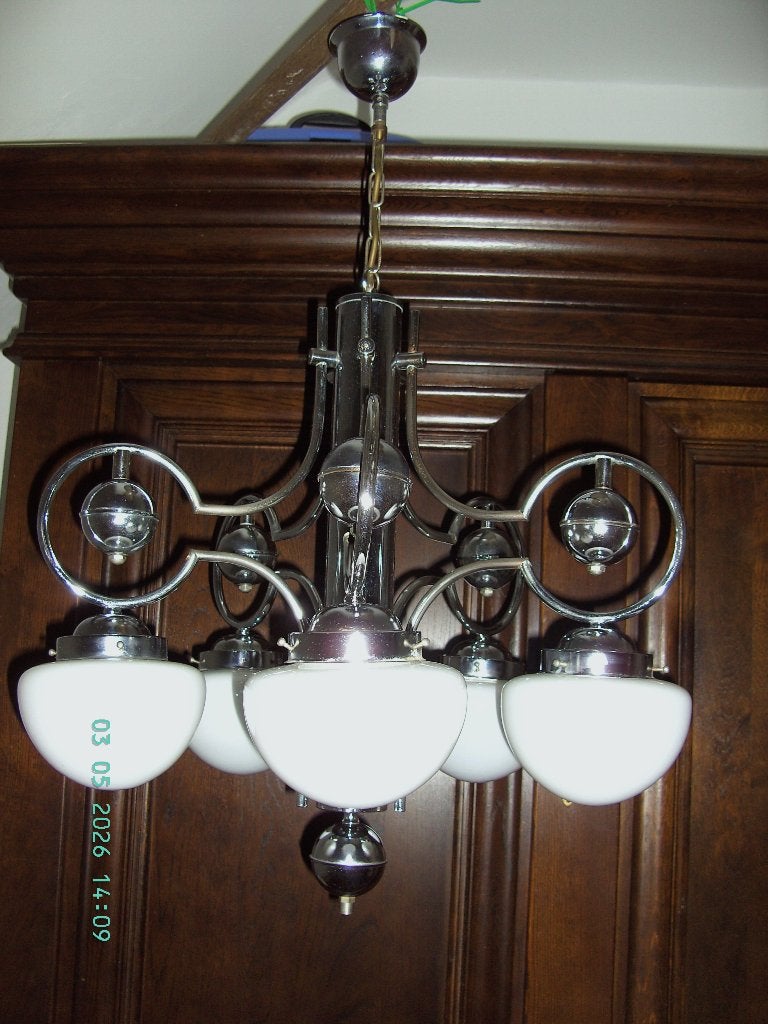 Space Age hanglamp, Kunststof, E14 (klein), Zo goed als nieuw, Ophalen