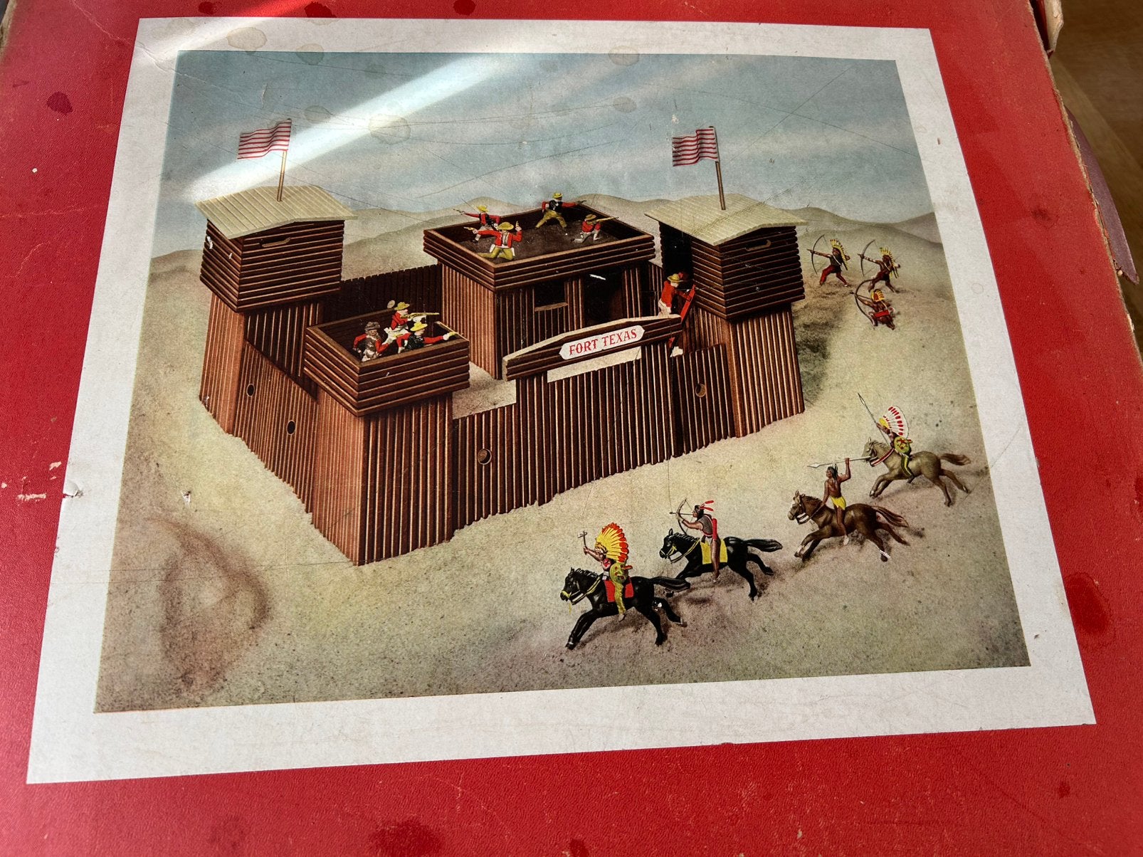 Vintage speelgoed uit Fort Texas, Verzamelen, Ophalen, Gebruikt