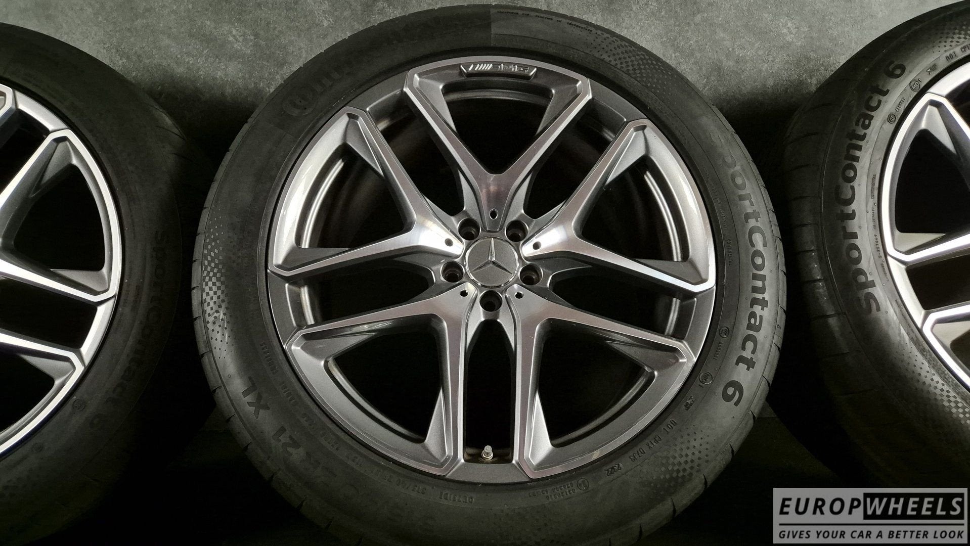 Mercedes AMG 21 inch velgen GLE 53 SUV GLS W167 Origineel, Autos : Pièces & Accessoires, Pneus & Jantes, Pneus et Jantes, Pneus été